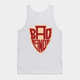 Badlands National Park circle Tank Top